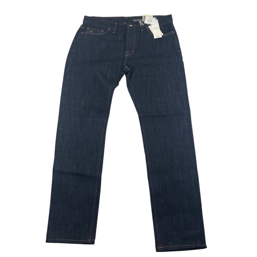 Outerknown Jeans Ambassador Slim Fit 34x32 Dark Indigo NWT